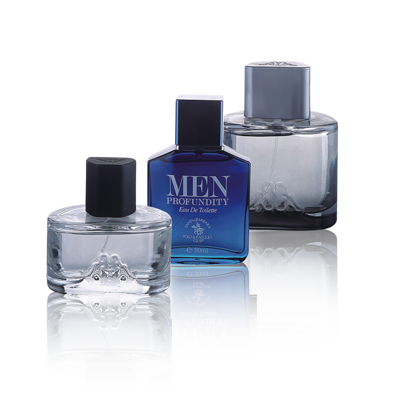 Couverture de parfum en forme de double placage